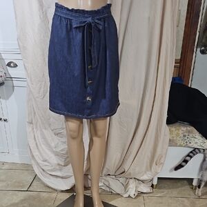 Denim Blue Skirt